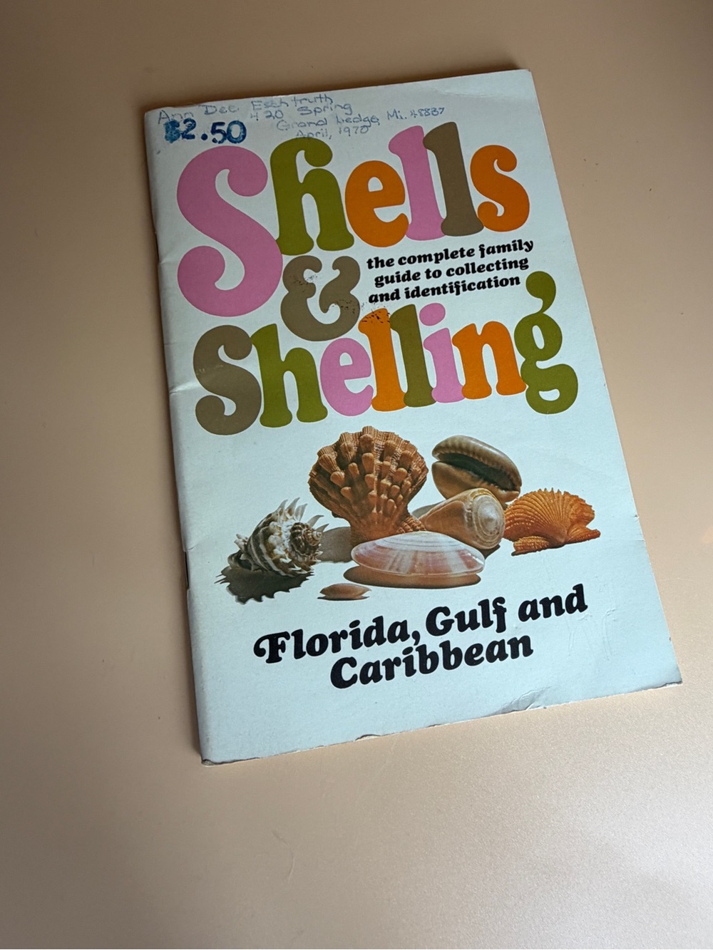 Vintage Book Shells and Shelling